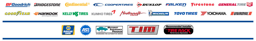 Tire Brands in Hendersonville, TN, Goodlettsville, TN, and Gallatin, TN at Mid Tenn Tire and Auto Service